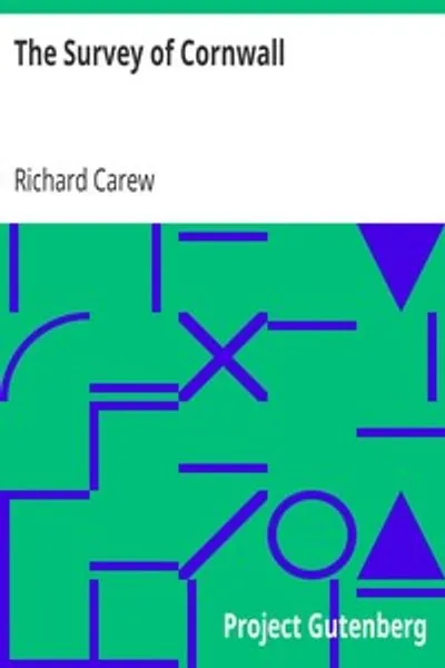 Обложка книги "Описание Корнуолла: И послание о достоинствах английского языка"