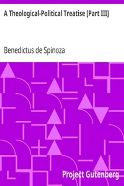 Обложка книги "Теологическо-политический трактат [Ч. III]"